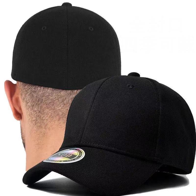 Casquette de Baseball pour hommes et femmes, couvre-chef d'été extensible, de couleur unie, pour sport de plein air, golf, Hip Hop ► Photo 1/6