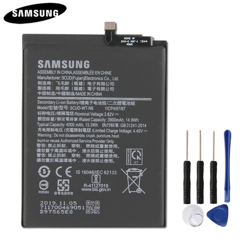 100% batterie de téléphone d'origine SCUD-WT-N6 pour Samsung Galaxy A10s A20S A21 Honor Holly 2 Plus SM-A207 batterie de remplacement 4000mAh ► Photo 1/6