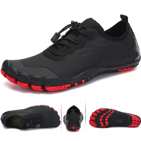 Hommes Aqua chaussures pieds nus natation chaussures femmes chaussures en amont respirant randonnée chaussures de Sport séchage rapide rivière eau de mer baskets ► Photo 1/6