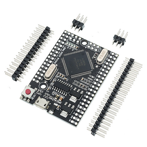 1 pièce Mega 2560 PRO (encastrer) CH340G ATmega2560-16AU avec pince mâle Compatible Mega 2560 PRO ► Photo 1/6