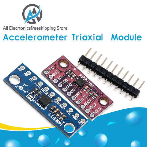 Module d'accéléromètre triaxial à trois axes haute résolution LIS3DSH pour Arduino ► Photo 1/6