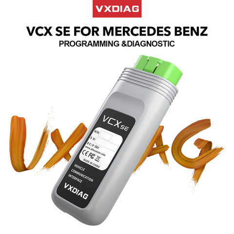 Diagnostic d'étoile de codage hors ligne C6 pour l'automobile de Diagnostic de Mercedes VXDIAG VCX SE pour l'outil professionnel de mécanicien de voiture de scanner de Benz obd2 ► Photo 1/6