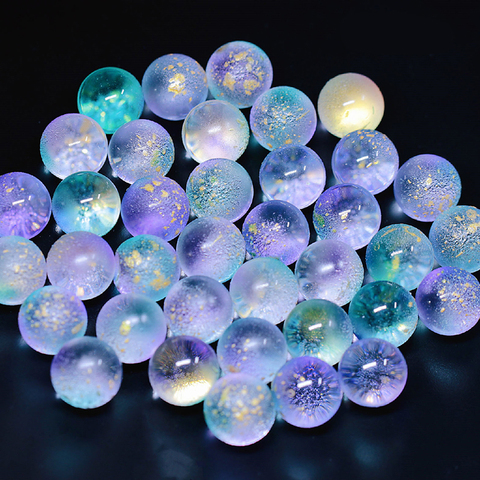 20 pièces 10mm 12mm boule de cristal perle sans trou entretoise perles colorées en vrac pour Bracelet à bricoler soi-même collier boucle d'oreille fabrication de bijoux ► Photo 1/6