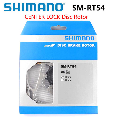 Shimano – pièces de vélo de montagne Deore SM RT54, 160mm 180mm, verrouillage central, Rotor de frein à disque, RT54 XT SLX DEORE ► Photo 1/4