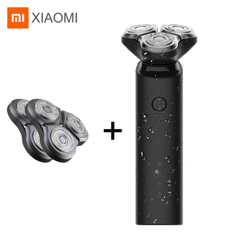 Xiaomi Mijia – rasoir électrique pour hommes, étanche IPX7, 3 lames, double lame, Turbo sec et humide ► Photo 1/6