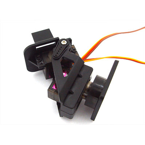 1 kit de Support de caméra FPV, Support de cardan à 2 axes, plate-forme Anti-Vibration avec 2 Servo SG90 9g pour modèle d'avion RC ► Photo 1/4