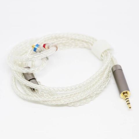 AUDIOSENSE – câble de mise à niveau MMCX pour casque d'écoute T800 ,SE846,UE900,W80, 2.5mm, 8 brins équilibrés ► Photo 1/5