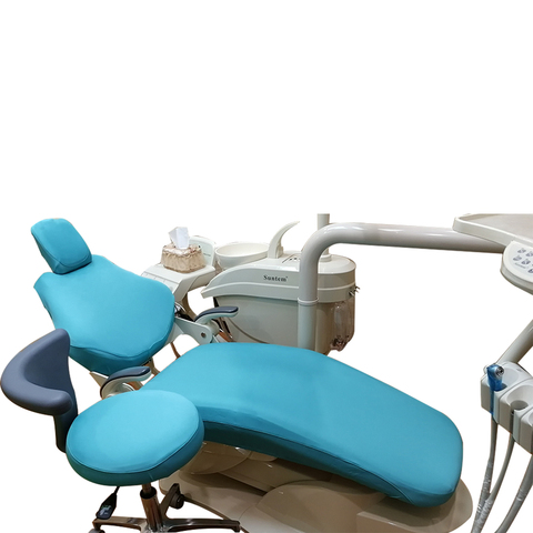 4 pièces/ensemble unité dentaire fauteuil dentaire housse de siège housse de étui de protection élastique protecteur dentiste équipement taille moyenne Lycra ► Photo 1/6