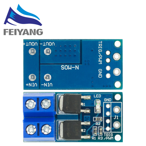 Module de commande de panneau de contrôle de courant, 10 pièces, 15 A 400W MOS FET, interrupteur à gâchette, régulateur PWM, kit de bricolage 15 A ► Photo 1/6