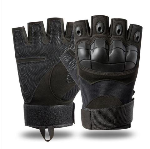 Armée gants tactiques gant tactique tir militaire Paintball Airsoft vélo Motocross Combat Knuckle dur demi doigt gants ► Photo 1/4