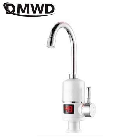 DMWD – chauffe-eau électrique instantané 3000W, robinet de cuisine, sans réservoir, chauffage immédiat de l'eau, eau chaude ► Photo 1/3