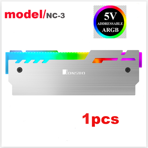 Jonsbo-dissipateur thermique en aluminium, gilet de refroidissement, ordinateur de bureau de mémoire couleurs, changement automatique des couleurs, rvb 256 ► Photo 1/6