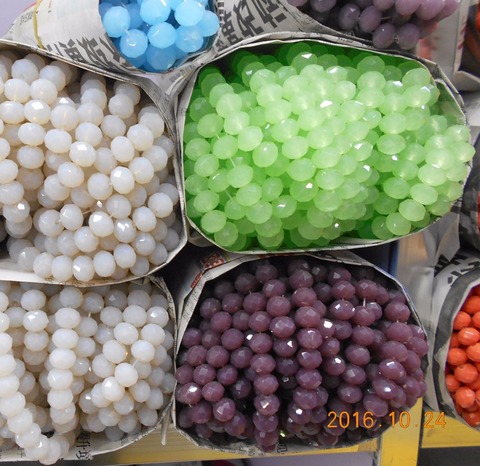 4mm 145 pièce/lot Toupie cristal perles Cut Facettes Ronde Verre Perles Livraison Gratuite ► Photo 1/1