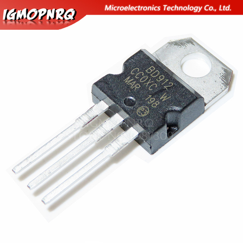 Transistors Darlington BD912 100V 15A TO-220 TO220, 10 pièces, nouveaux et originaux ► Photo 1/1