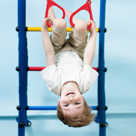 Anneau de traction en plastique, équipement de Fitness pour enfants, anneau de traction pour la maison ► Photo 1/1