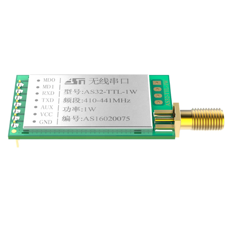 LoRa – Module émetteur-récepteur rf sans fil SX1278 SX1276 433 MHz, longue portée 8000 MHz 1W, 433 m UART, 2 pièces/lot ► Photo 1/6