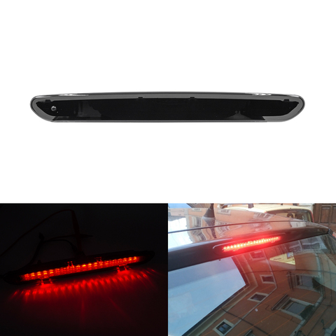 Pour Fiat Punto Evo pour Abarth Grande Punto 2008-2012 arrière fumé lentille rouge Led haut-montage troisième feu stop ► Photo 1/5