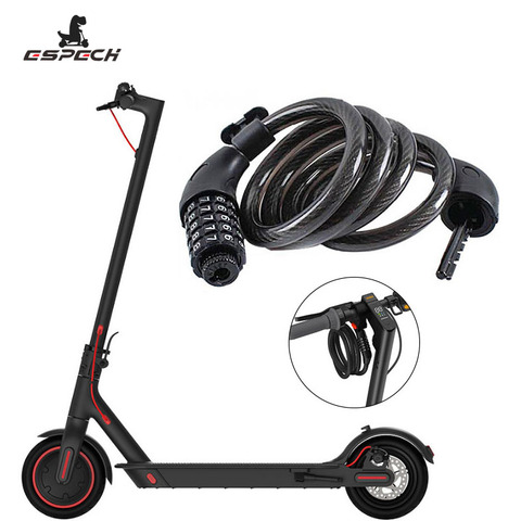Antivol Portable Code serrure pour Ninebot MAX G30 KickScooter pour xiaomi m365/m365 pro scooter électrique serrure vélo accessoires ► Photo 1/6