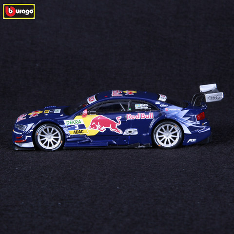 Bburago 1:32 Audi A5 RV course modèle DTM voiture de course cabriolet alliage voiture WRC rallye course alliage modèle collecte cadeaux ► Photo 1/6