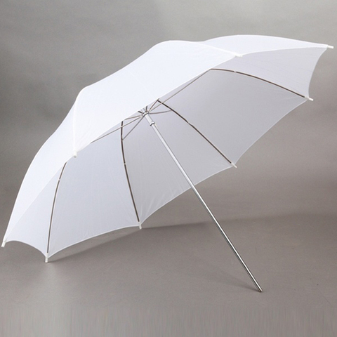 Blanc Portable doux et léger 33 pouces translucide photographie lumière douce Photo Studio vidéo parapluie photographie parapluie doux ► Photo 1/6