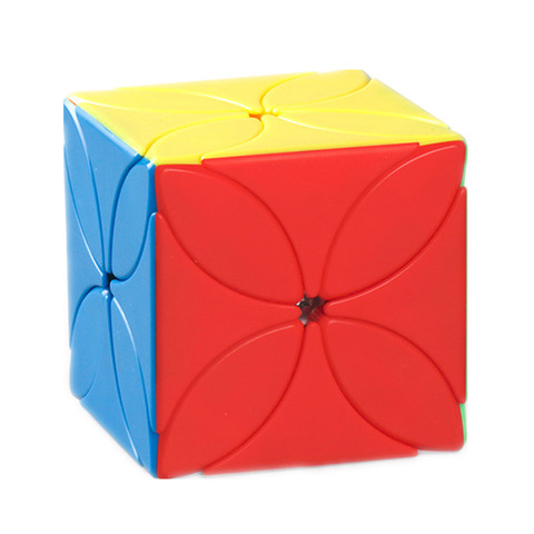 MoYu Meilong – Cube magique à quatre feuilles, Puzzle sans autocollant, Cube à 4 feuilles, vitesse, jouets éducatifs pour enfants étudiants ► Photo 1/6