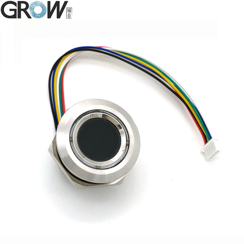 GROW R503, anneau circulaire à deux couleurs, commande indicateur LED dc3.3 v, mx1. 0-6 broches, Scanner capacitif, capteur d'empreinte digitale, nouveau ► Photo 1/6