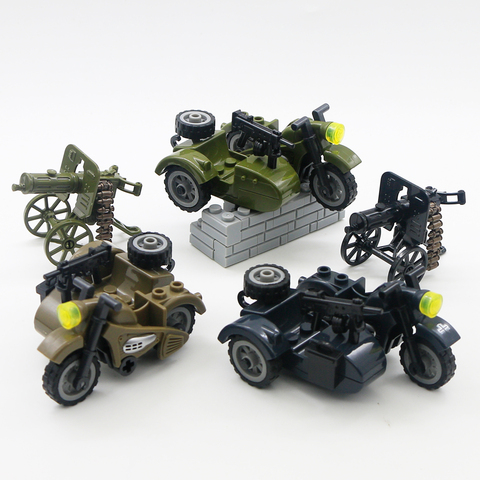 Blocs de construction de série militaire compatibles Lego, figurines de  soldats de l'armée, briques, jouets pour enfants