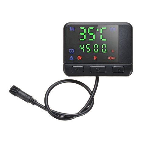 Interrupteur de contrôle LCD 12V | Accessoires de télécommande pour chauffage de l'air, chauffage de l'air, contrôleur de stationnement de camion de voiture ► Photo 1/6