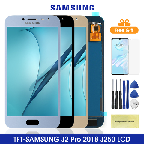 Ensemble écran tactile LCD à luminosité réglable, pour Samsung Galaxy J2 Pro 2022 J250 J250F J250H ► Photo 1/6