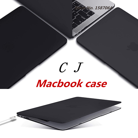 Coque pour ordinateur portable MacBook Air Pro Retina 11, 12, 13, 15, 16 pouces, version 2022 Air Pro 13 A1466 A1932 A2179 A2159 A2289 avec barre tactile ID ► Photo 1/6