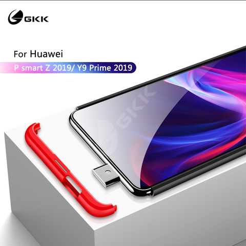 GKK 3 en 1 housse rigide complète pour Huawei Honor 9X P smart Z Y9s Prime 2022 View 20 Nova 5T 6 7 SE 7i P20 Pro P40 P30 Lite Case ► Photo 1/6