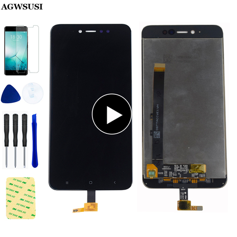 Pour Xiaomi Redmi Note 5A MDG6/Redmi Note 5A Prime MDG6S écran tactile numériseur panneau de capteur + écran LCD ► Photo 1/6