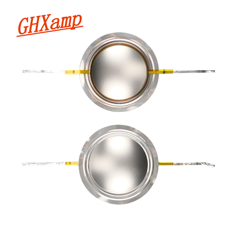 Ghxamp – bobine de Tweeter, 35.5mm, 35 cœurs, aigus, 8ohm, rond en cuivre, diaphragme en titane pour haut-parleurs de scène, 2 pièces ► Photo 1/6