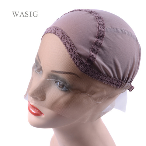 Casquette Lace Front Wig pour la fabrication de perruques | Casquette de perruque sans colle avec sangle ajustable, capuchon de perruque ► Photo 1/6