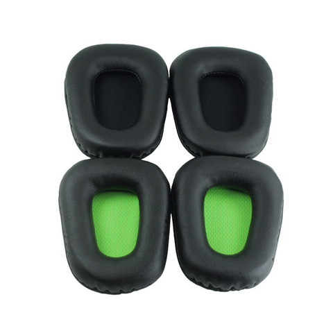 Oreillettes de remplacement souples pour casque Razer Electra oreillettes en cuir à mémoire de forme pour plus de confort et de qualité sonore EW # ► Photo 1/6