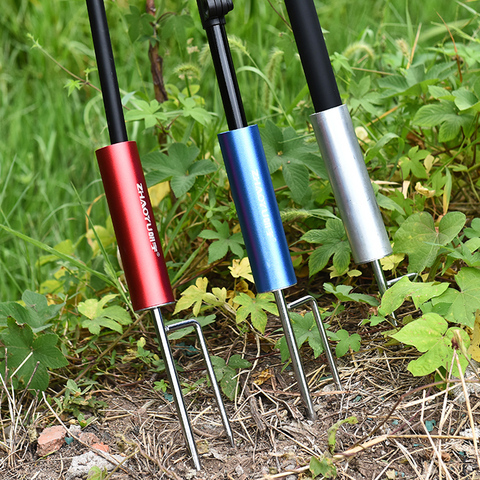 Nouveau support de canne à pêche, Base de support de canne à pêche, outils de matériel en acier inoxydable ► Photo 1/5