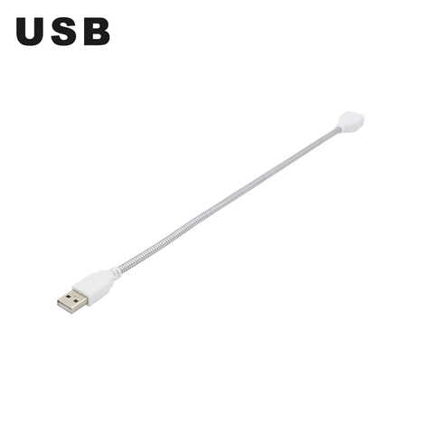 Rallonge métallique Flexible USB 35cm mâle à femelle, 1 pièce, rallonge pour lampe de croissance USB ► Photo 1/5