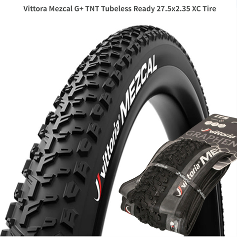 Vittoria Mezcal G + TNT pliable Tubeless prêt XC Trail pneu mixte vtt vélo vittoria pneus 27.5*2.35 ► Photo 1/6