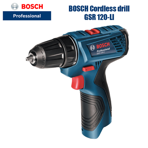 Bosch perceuse électrique GSR120-LI 12V Rechargeable main perceuse électrique ménage tournevis électrique (Bosch Original nu métal) ► Photo 1/6