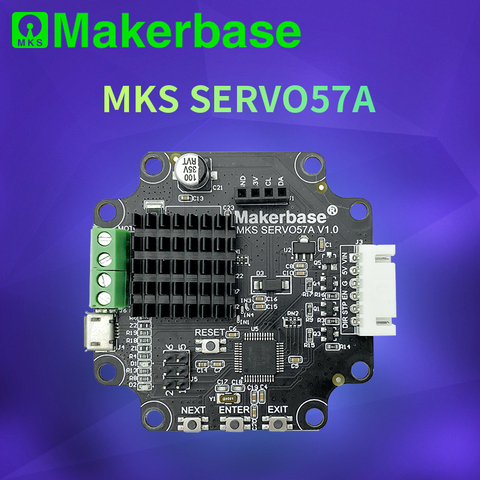 Servomoteur en boucle fermée imprimante 3D NEMA23 MKS SERVO57A développé par Makerbase qui empêche les étapes de perte ► Photo 1/2