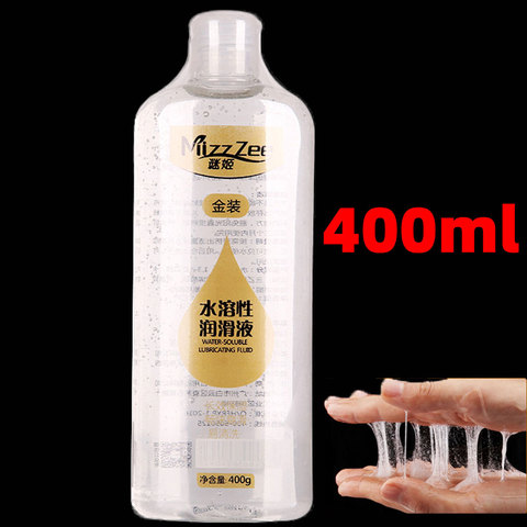 MizzZee – lubrifiant doré de 400ML, produit de Massage, adoucissant, pour sexe, produits intimes, jouet sexuel pour adulte ► Photo 1/6