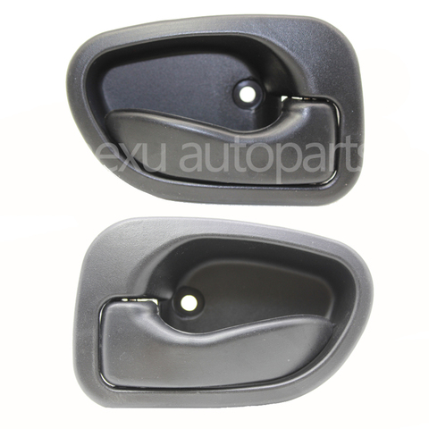 Poignée de porte gauche et droite noire pour Hyundai Accent 1995 l, Atos 1999-1997, 2005, 82610, 22001, 82620, 22001 ► Photo 1/6