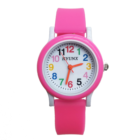 Montre à quartz pour enfants, bracelet en Silicone, apprendre à chronométrer, montres numériques, cadeau de noël, nouvelle collection 2022 ► Photo 1/6