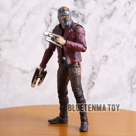 Figurines articulées Marvel, Avengers, Star Lord, Iron Man, Spiderman, Doctor, stranger, Thanos, Black wife, Captain America, Hulk, SHF ► Photo 1/6