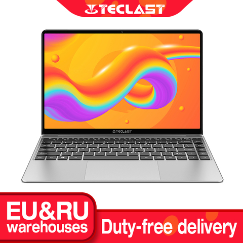 TECLAST – Pc portable F7S avec écran de14,1 pouces et 1920x1080 pixels, technologie IPS, 8 GO de rame, SSD de 128 GO processeur Intel Apollo Lake, Dual WiFi, dernière version ► Photo 1/6