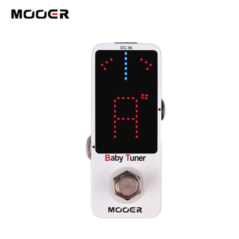 Mooer – pédale de guitare pour bébé, Micro pédales de réglage de haute précision pour la plupart des basses de guitare électrique, pédale d'effet de Tuner chromatique ► Photo 1/6