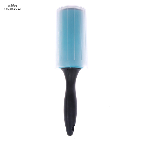 1 PC réutilisable lavable charpie rouleau collant Silicone poussière essuie-glace ménage nettoyant charpie collant rouleau pour vêtements animaux cheveux outils ► Photo 1/6