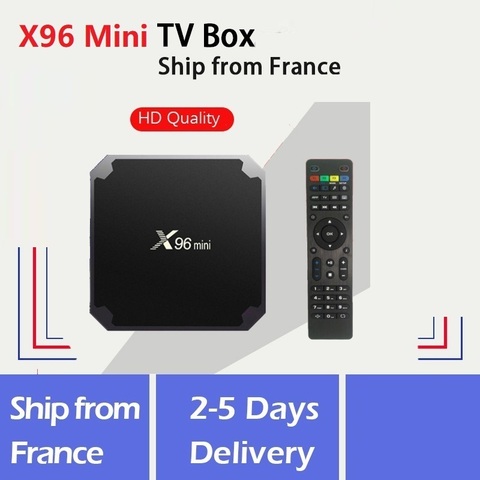 Boîtier IPTV français X96 mini android tv box 7.1 + abonnement NEO