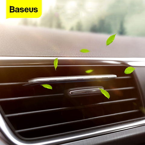 Baseus – support de téléphone portable pour voiture, Clip d'aromathérapie, pour grille d'aération, diffuseur de désodorisant, purificateur d'air, désodorisant de parfum solide ► Photo 1/6