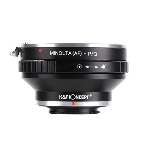 K&F Concept Lens Mount Adapter for Sony Alpha Minolta AF MA Lens to Pentax Q PQ P/Q Q-S1 Q10 Q7 Mount Camera ► Photo 1/6